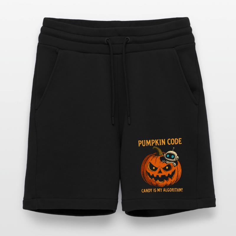 Pumpkin Code : Candy est mon algorithme ! Short bio décontracté fabriqué en UE
