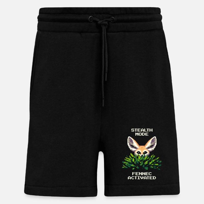 Stealth Mode – Fennec Enabled | Fennec - Shorts - made by SPREAD - SOLID BLACK