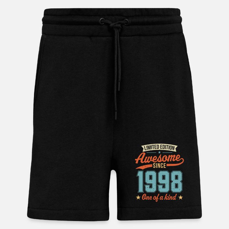 Genial seit 1998 - Shorts - made by SPREAD - SOLID BLACK