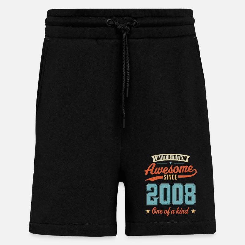 Genial seit 2008 - Shorts - made by SPREAD - SOLID BLACK