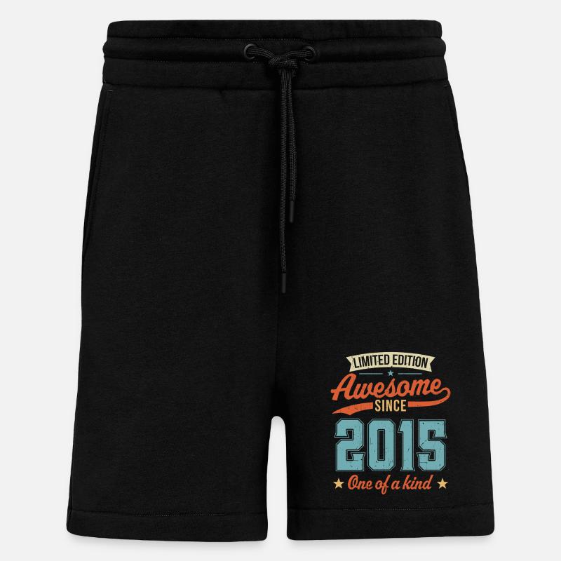 Genial seit 2015 - Shorts - made by SPREAD - SOLID BLACK