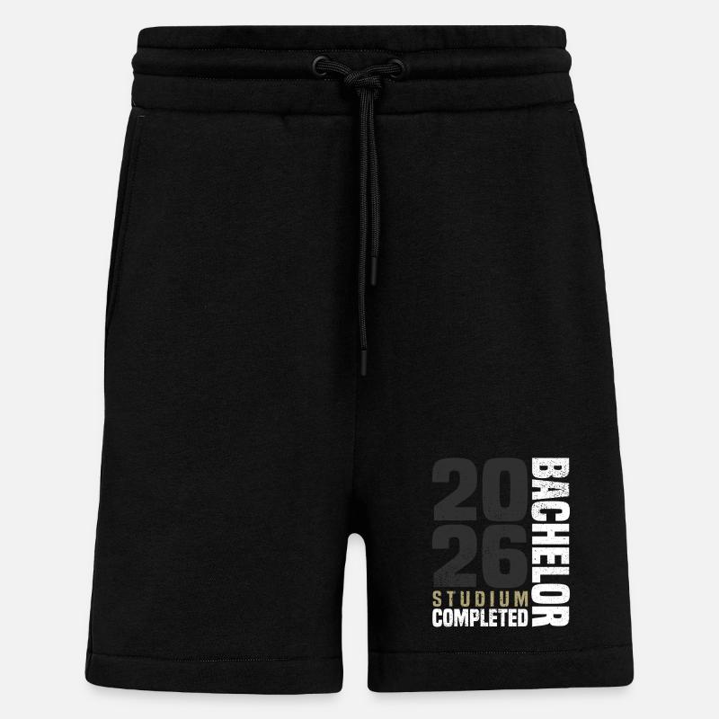 Programme de licence 2026 - Short bio décontracté fabriqué en UE - SOLID BLACK