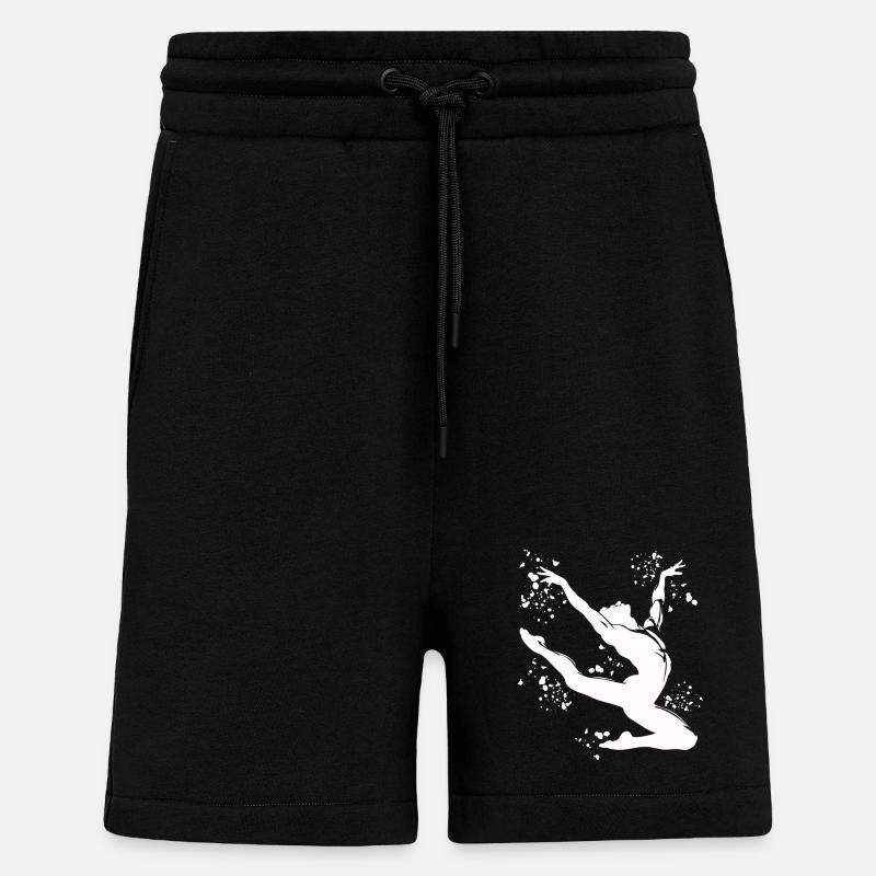 Turner Boden Kunstturnen - Shorts - made by SPREAD - SOLID BLACK