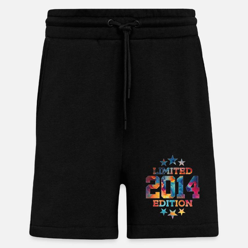 ÉDITION LIMITÉE 2014 12E ANNIVERSAIRE - Short bio décontracté fabriqué en UE - SOLID BLACK