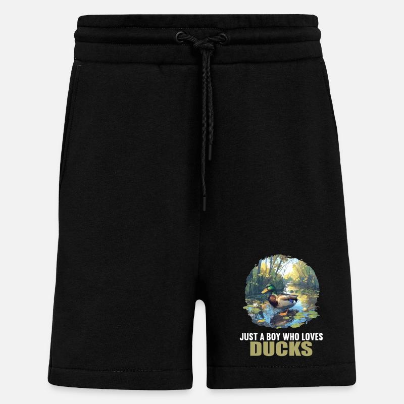 Enten Ente - Shorts - made by SPREAD - SOLID BLACK