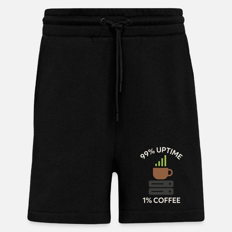 Netzwerkinfrastruktur Rack- Und Stack-ingenieur - Shorts - made by SPREAD - SOLID BLACK