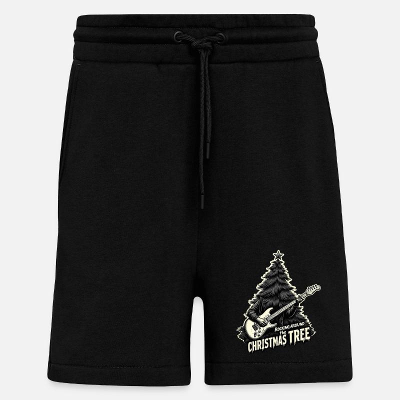 Rocking around the Christmas Tree - Shorts - made by SPREAD - SOLID BLACK
