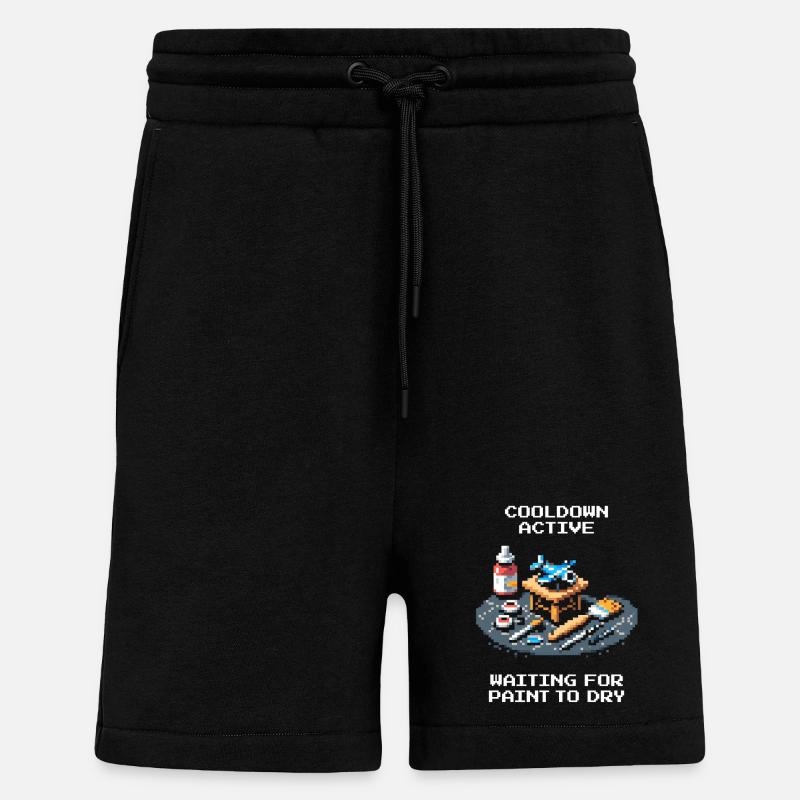 Cooldown: Paint Dries | Miniatures - Shorts - made by SPREAD - SOLID BLACK