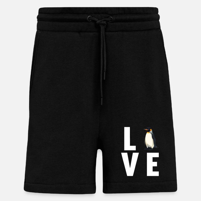 Pinguine Pinguin - Shorts - made by SPREAD - SOLID BLACK