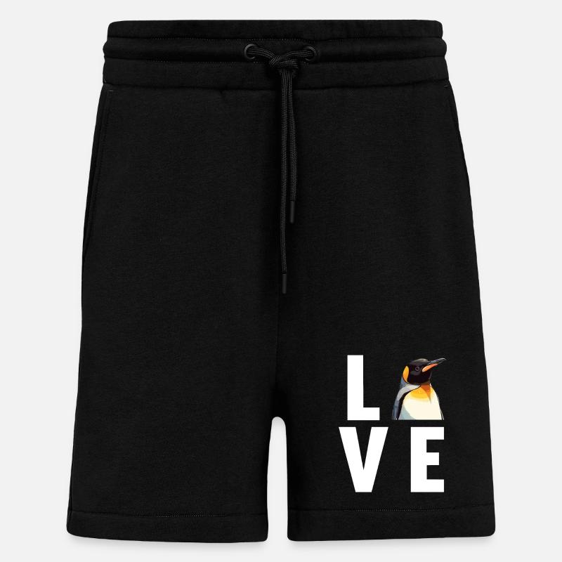 Pingouins Pingouin - Short bio décontracté fabriqué en UE - SOLID BLACK