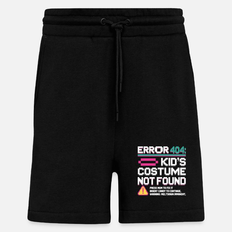 Erreur 404 Costume d’enfant introuvable - Short bio décontracté fabriqué en UE - SOLID BLACK