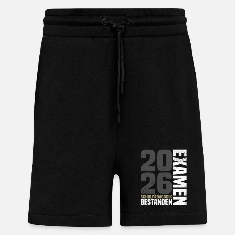 Examen Schulpädagogik 2026 - Shorts - made by SPREAD - SOLID BLACK