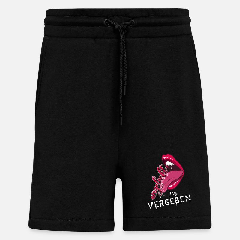 Verliebt - Shorts - made by SPREAD - SOLID BLACK