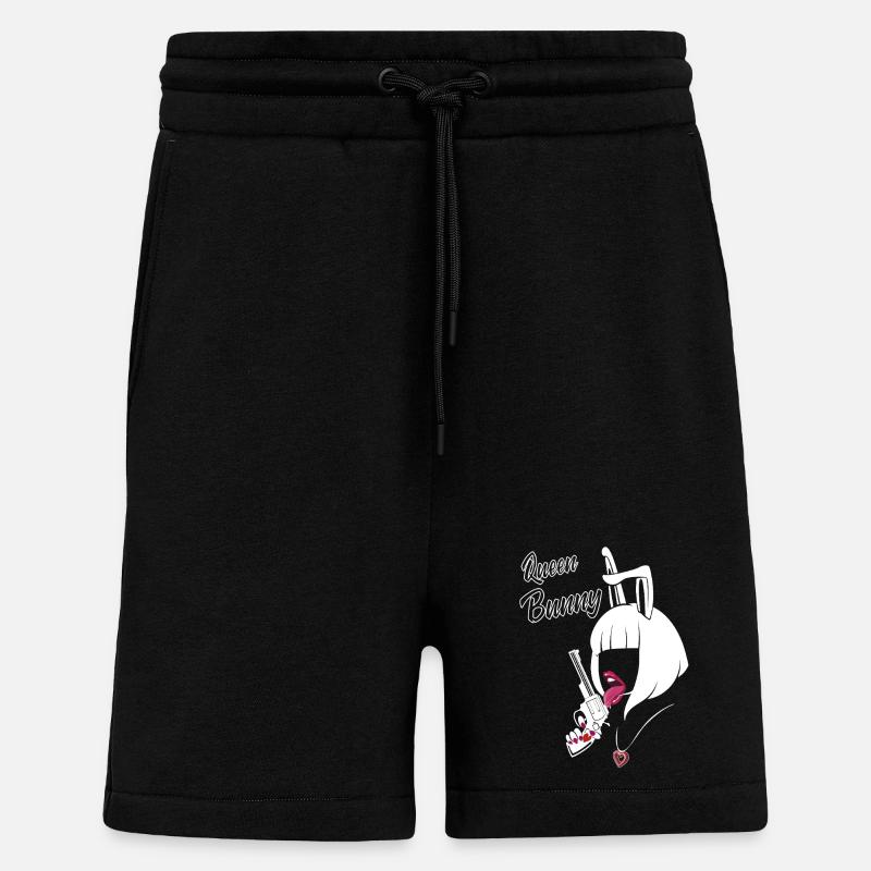 verliebt - Shorts - made by SPREAD - SOLID BLACK