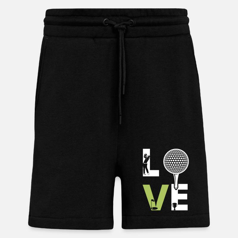 Golf - Shorts - made by SPREAD - SOLID BLACK