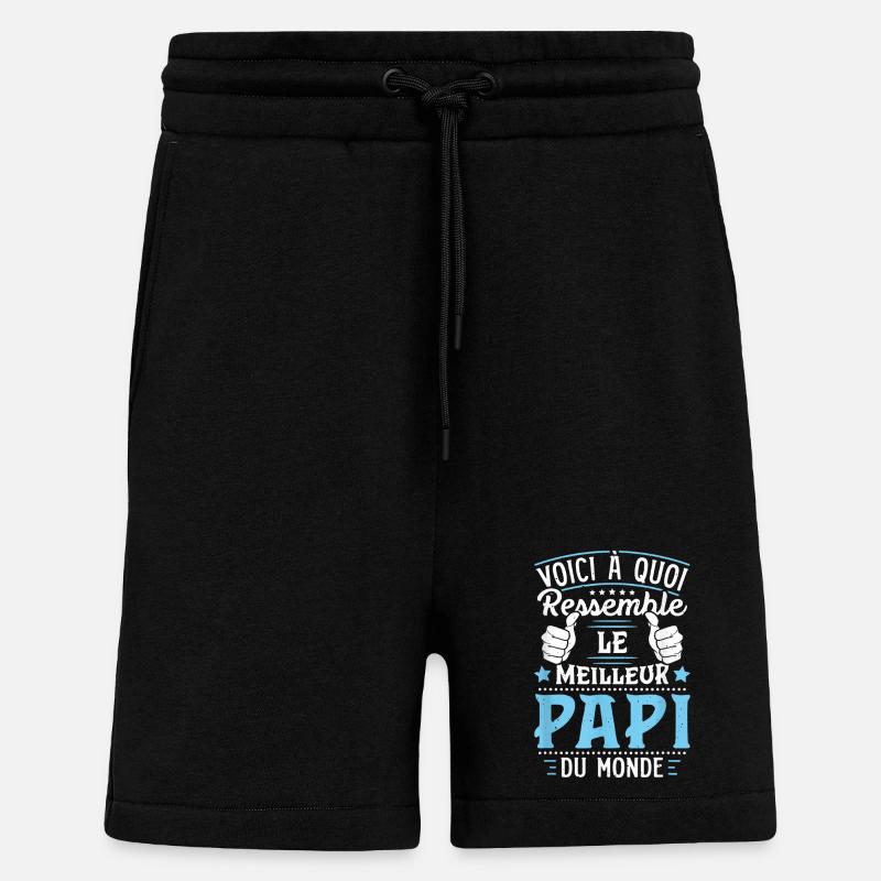 Bester Vater der Welt - Shorts - made by SPREAD - SOLID BLACK