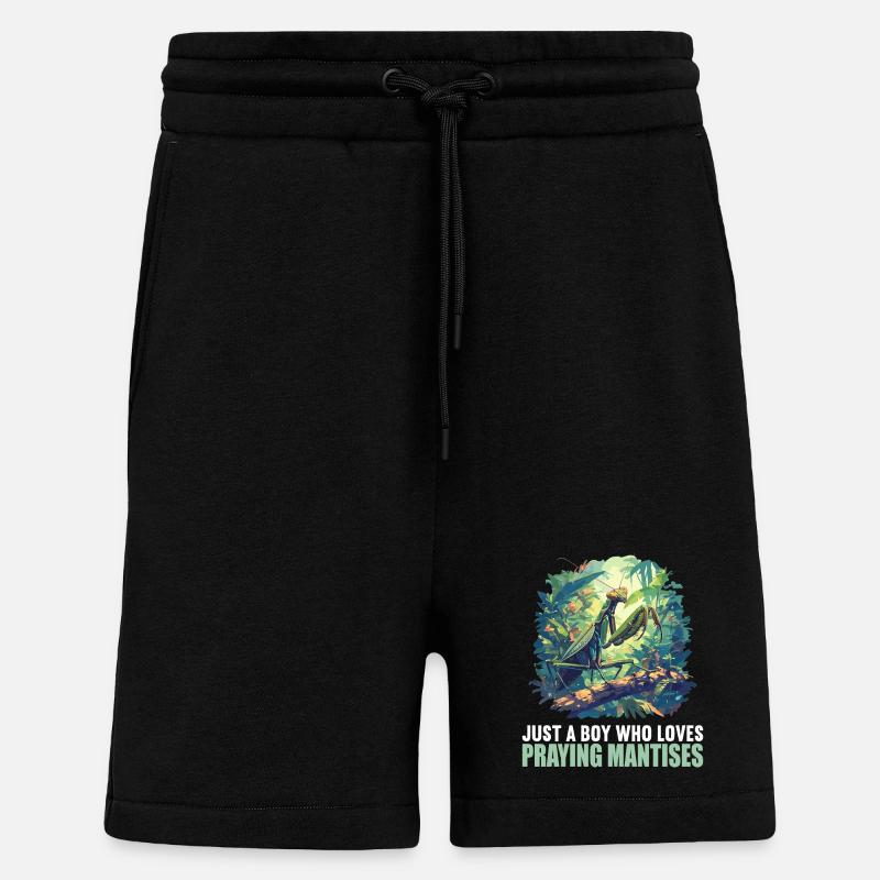 Gottesanbeterinnen Gottesanbeterin - Shorts - made by SPREAD - SOLID BLACK