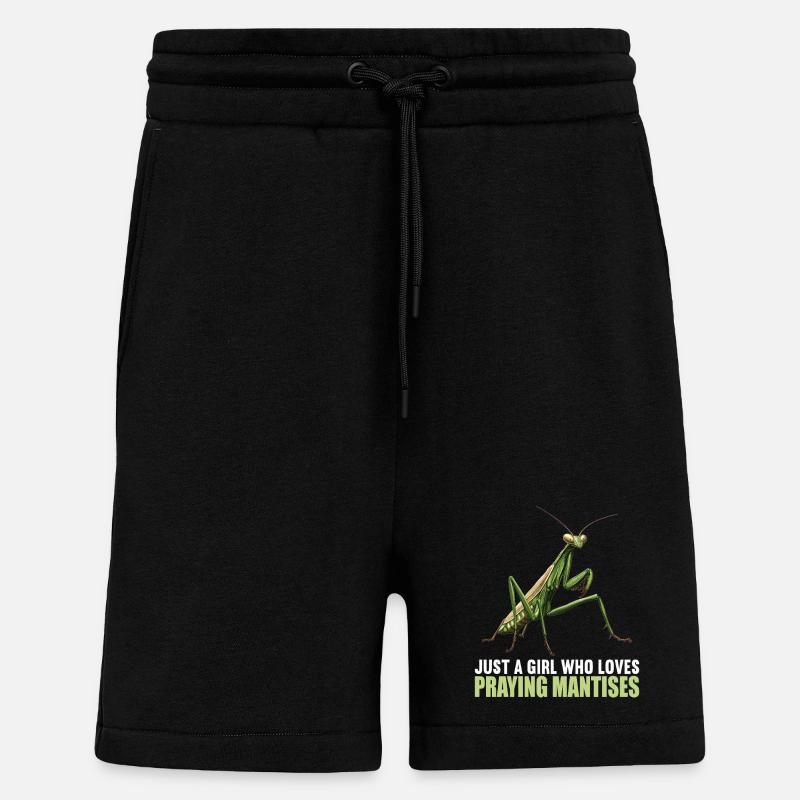 Gottesanbeterinnen Gottesanbeterin - Shorts - made by SPREAD - SOLID BLACK
