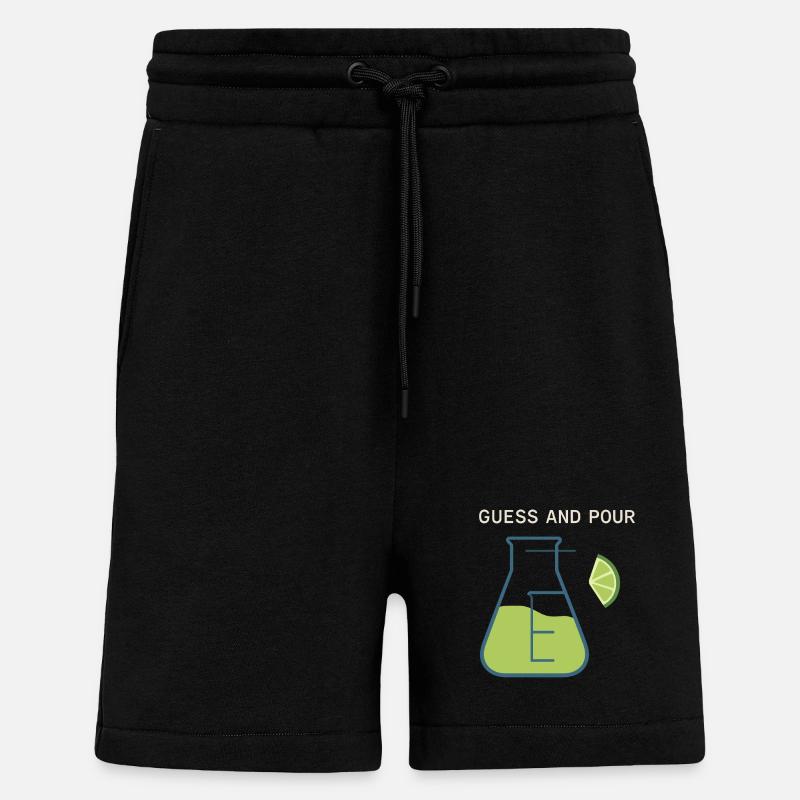 Shaker Steckt Fest Anfänger-mixologe - Shorts - made by SPREAD - SOLID BLACK