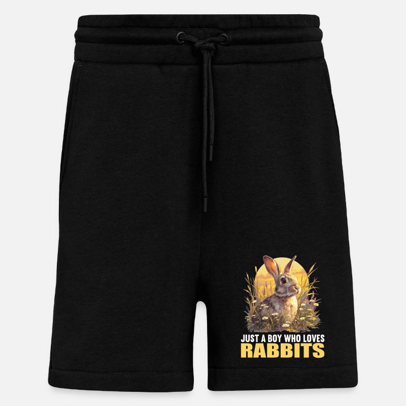 Hasen Hase - Shorts - made by SPREAD - SOLID BLACK