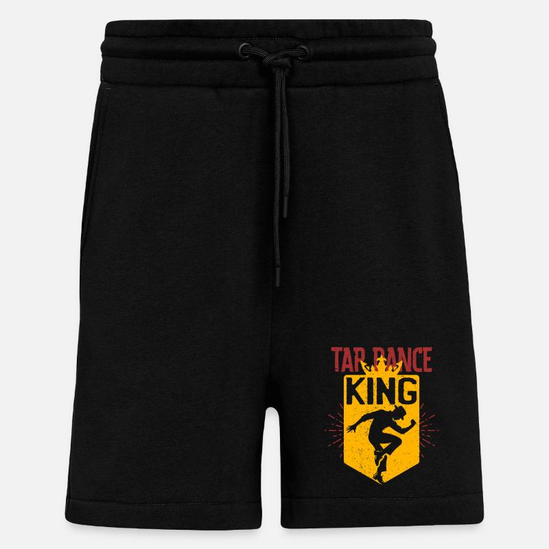 Stepptanz Stepptänzer Stepptänzerin Stepper - Shorts - made by SPREAD - SOLID BLACK