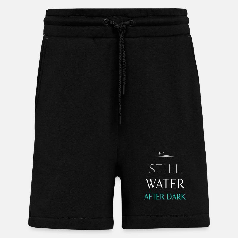 Nachtbootfahren Mit - Shorts - made by SPREAD - SOLID BLACK