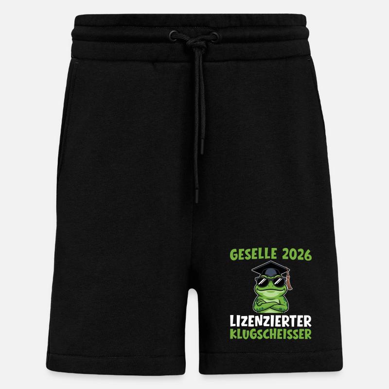 Journeyman 2026 Frog Passed Training Gift - Shorts - made by SPREAD - SOLID BLACK