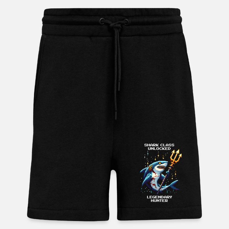 Shark Class Unlocked | Legendary Hunter - Shorts - made by SPREAD - SOLID BLACK