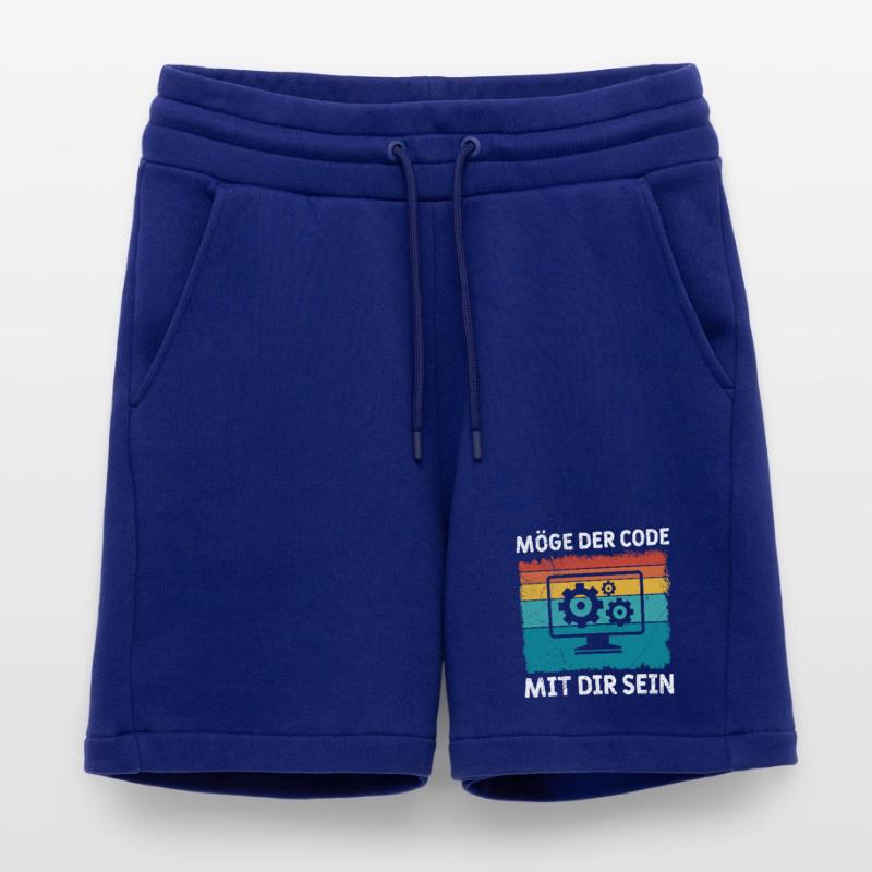 Nerd Computer MÖGE DER CODE MIT DIR SEIN LUSTIG Shorts - made by SPREAD