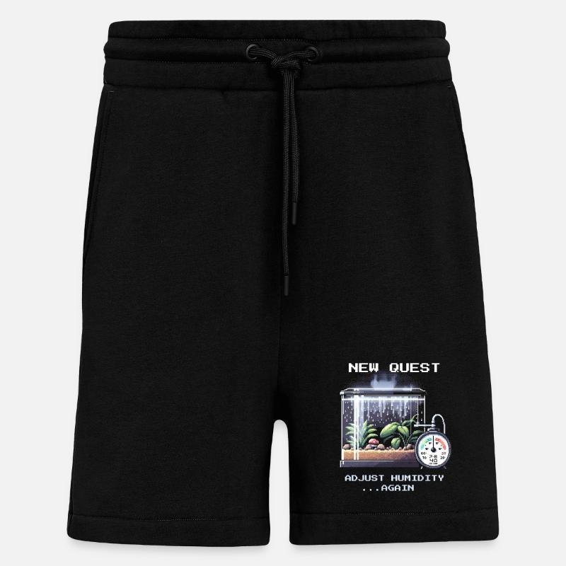 Neue Quest: Luftfeuchte regeln | Terrarium - Shorts - made by SPREAD - SOLID BLACK