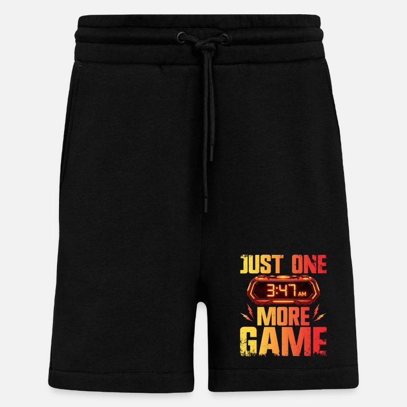 Gaming Gamer Videospiele Controller Zocken Zocker - Shorts - made by SPREAD - SOLID BLACK