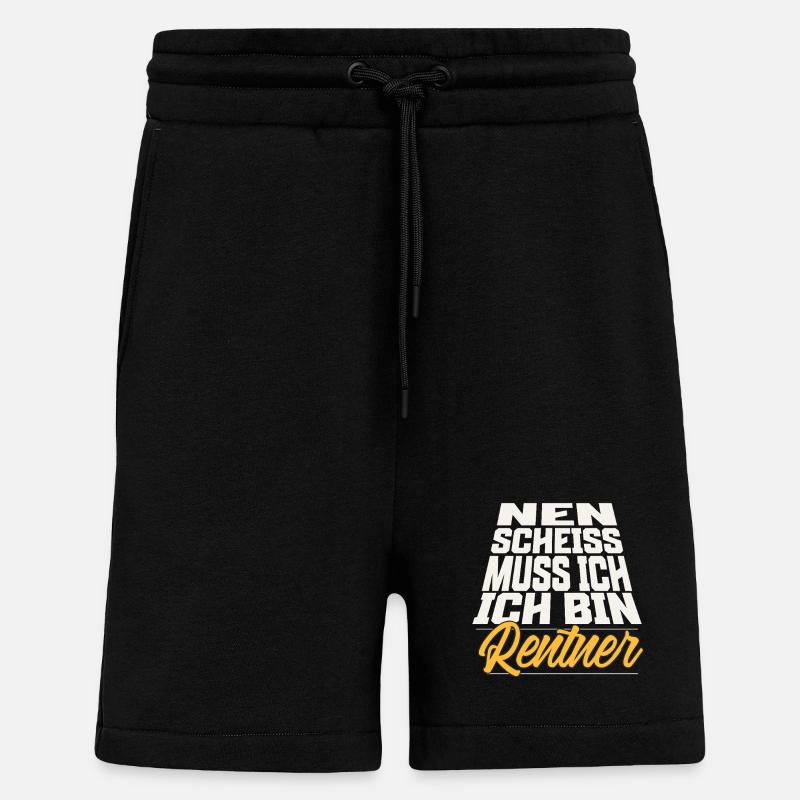 Rentner - Shorts - made by SPREAD - SOLID BLACK