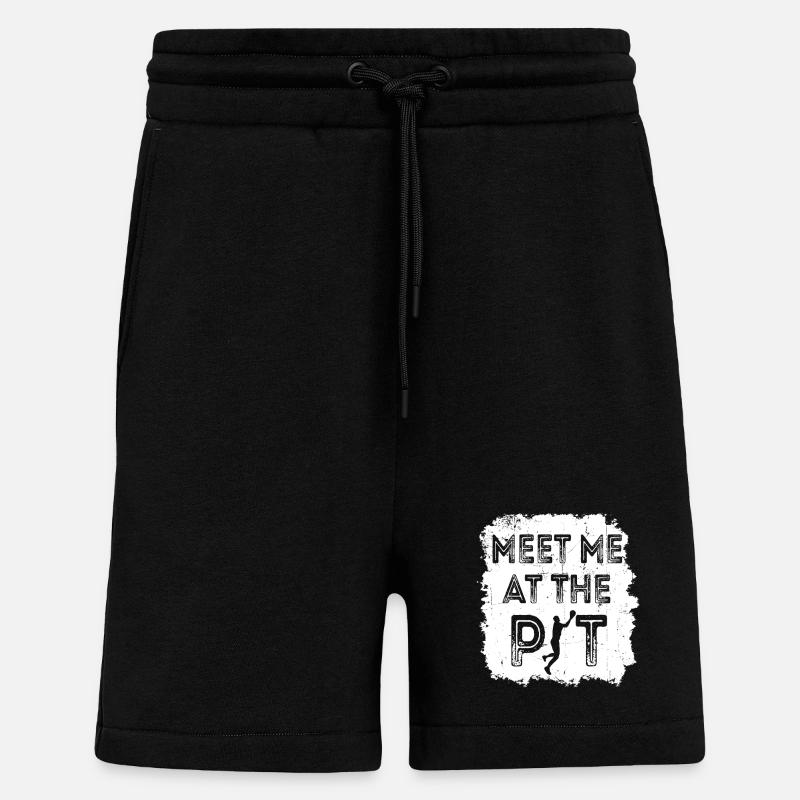 Triff mich im Dot - Shorts - made by SPREAD - SOLID BLACK
