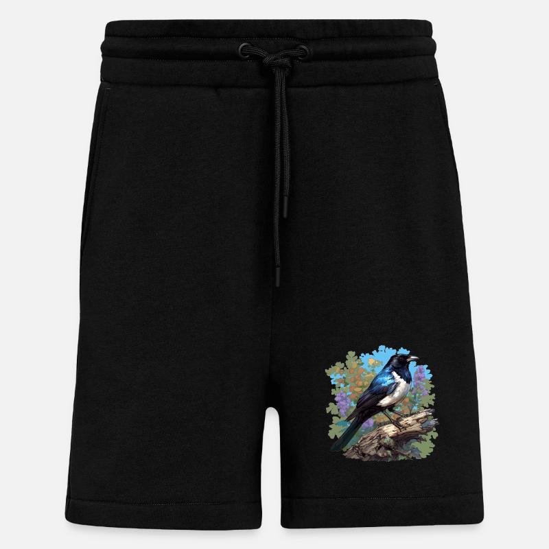 Elstern Elster - Shorts - made by SPREAD - SOLID BLACK