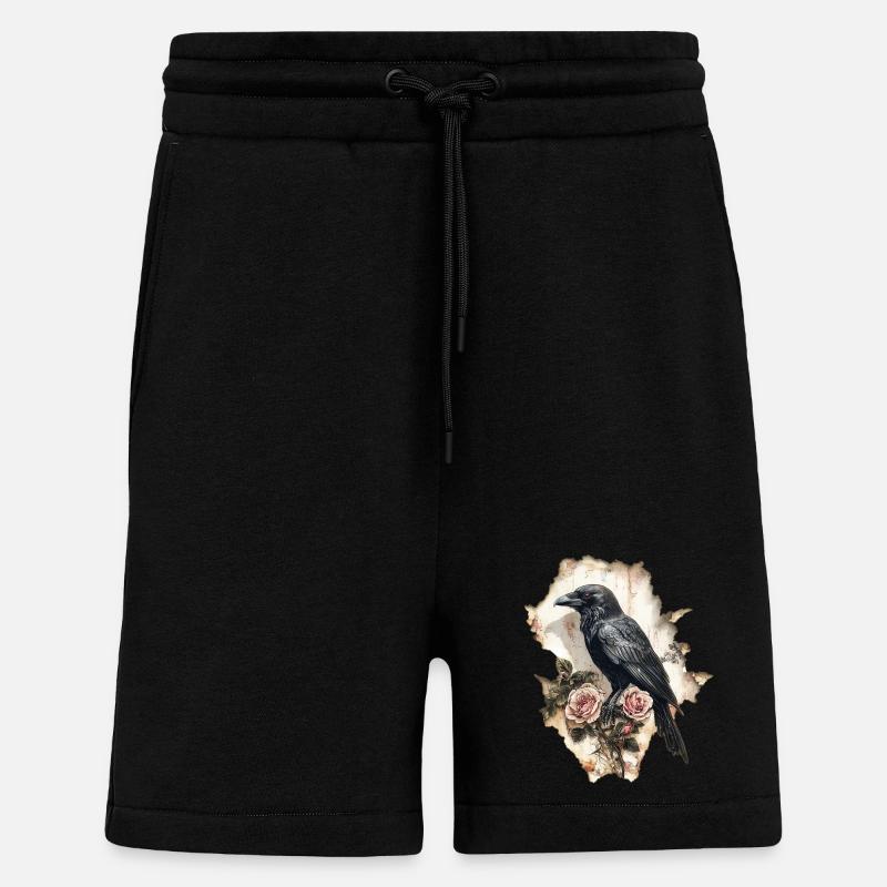 Raven - Shorts - made by SPREAD - SOLID BLACK