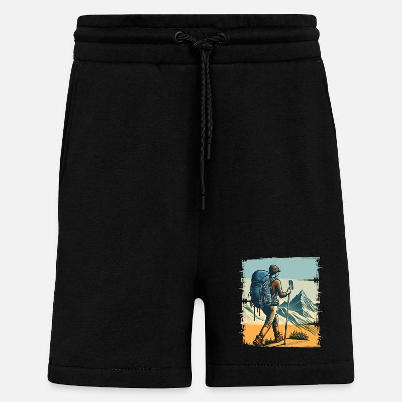 Wander - Shorts - made by SPREAD - SOLID BLACK
