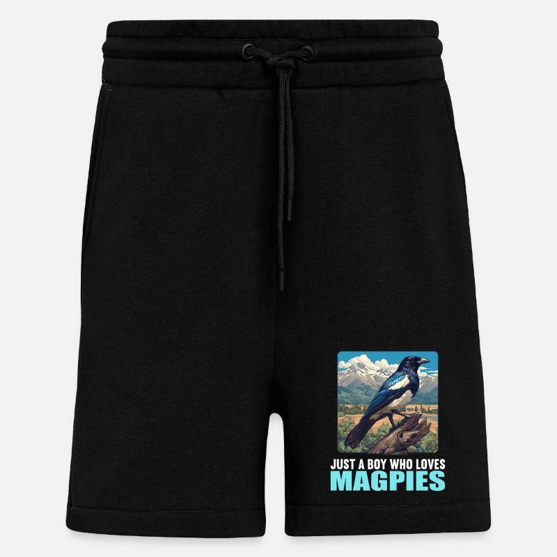 Elstern Elster - Shorts - made by SPREAD - SOLID BLACK