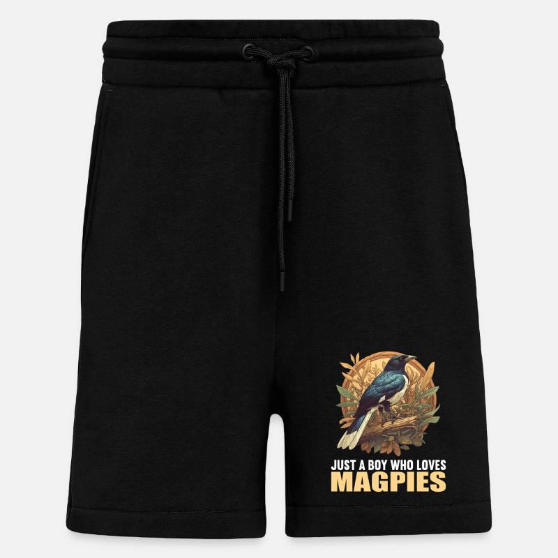 Elstern Elster - Shorts - made by SPREAD - SOLID BLACK