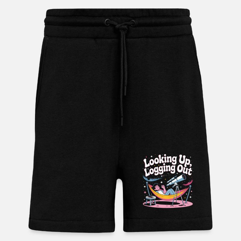 Looking Up Offline | Stargazer - Shorts - made by SPREAD - SOLID BLACK