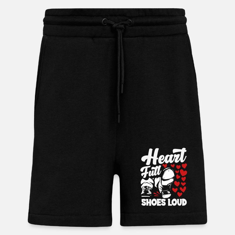 Stepptänzer, Steppschuhe, Tap Dance - Shorts - made by SPREAD - SOLID BLACK