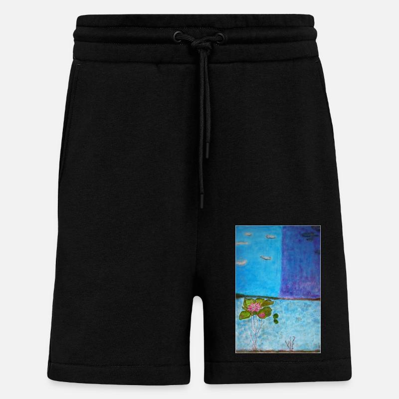 classification raunkier hydrophyte mélika - Short bio décontracté fabriqué en UE - SOLID BLACK