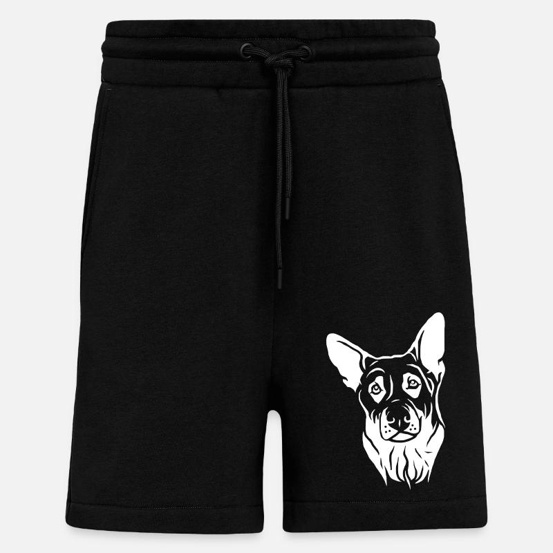 Schäferhund - Shorts - made by SPREAD - SOLID BLACK