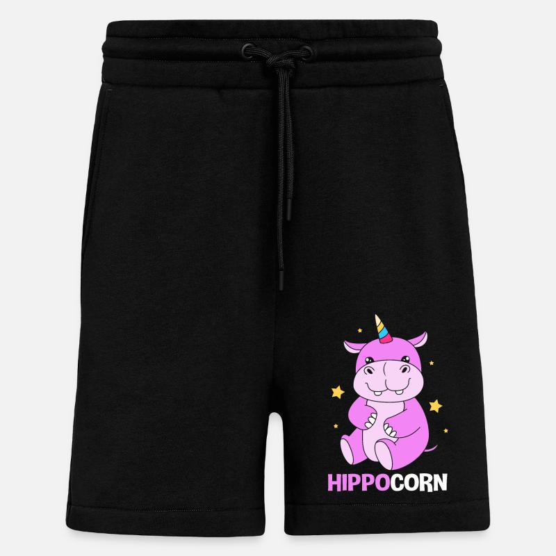 Nilpferd - Shorts - made by SPREAD - SOLID BLACK