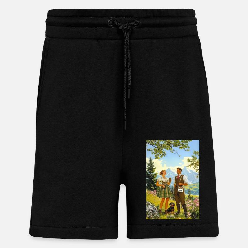 Summit Drinker 2.0 - Shorts - made by SPREAD - SOLID BLACK