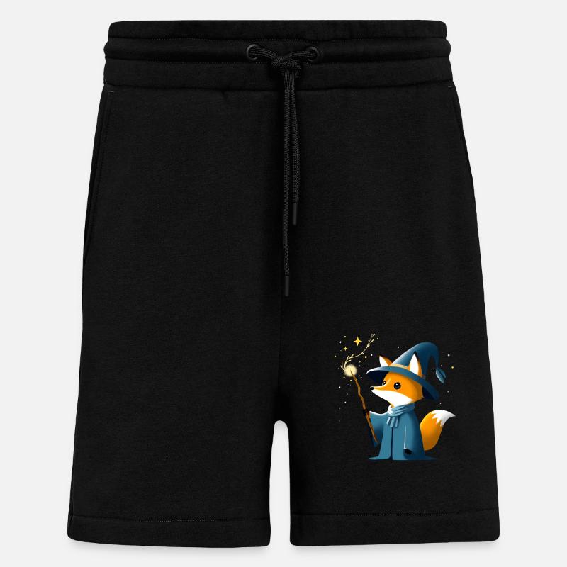 Magic Fox - Shorts - made by SPREAD - SOLID BLACK