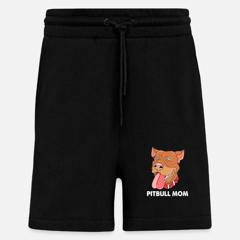 Pitbull - Short bio décontracté fabriqué en UE - SOLID BLACK