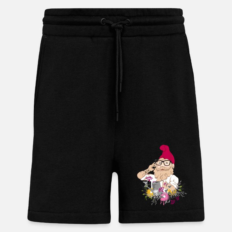 Garten Hipster - Shorts - made by SPREAD - SOLID BLACK