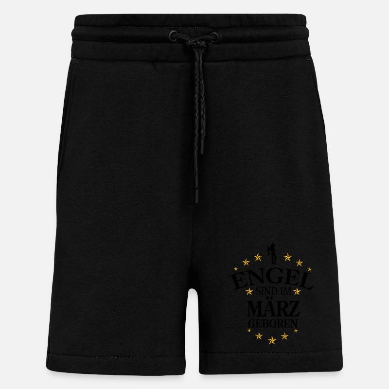 Engel März - Shorts - made by SPREAD - SOLID BLACK