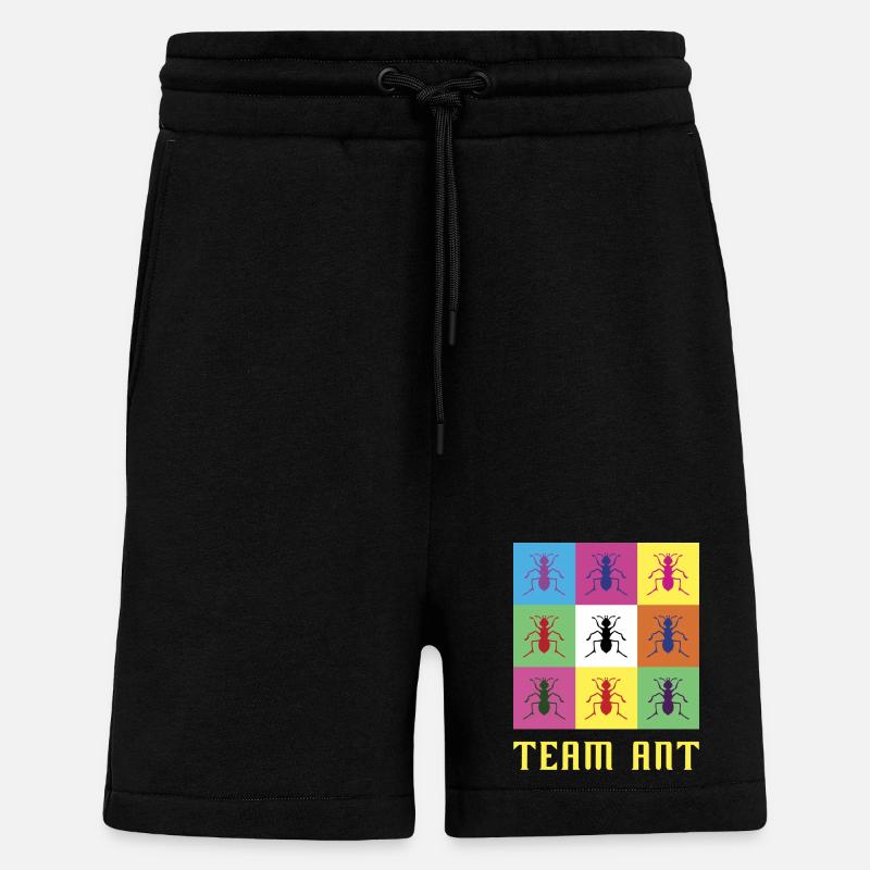 Team Ameise - Shorts - made by SPREAD - SOLID BLACK