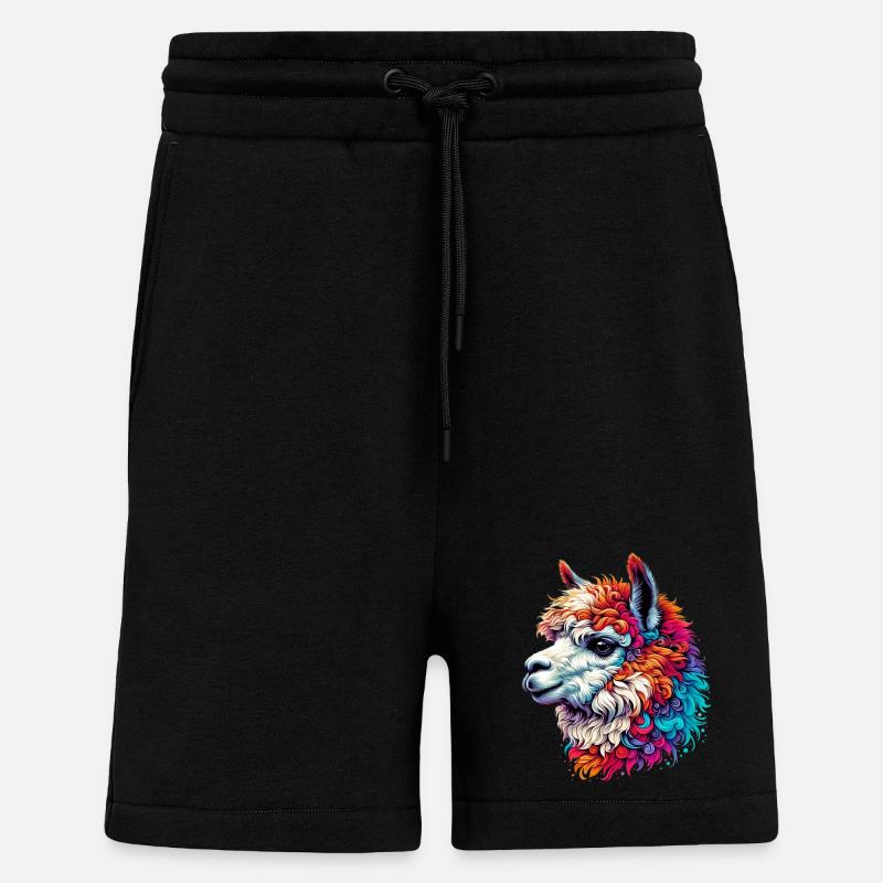 Alpaca - Shorts - made by SPREAD - SOLID BLACK